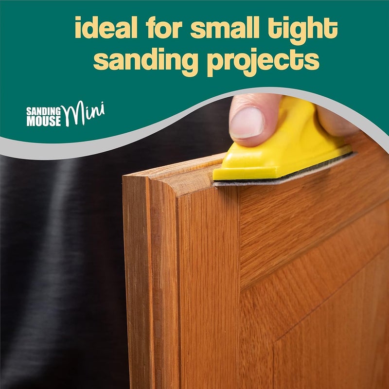 KeyStone 25 Pack of Sanding Mouse Mini Abrasive Sheets 220 grit - Image 5